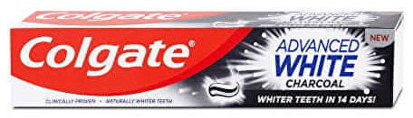 Colgate Palmolive Advanced pasta wybielająca z węglem aktywnym White ning Charcoal 75 ml