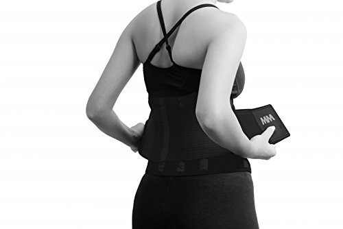 Mad Max Znane męskie Slim Ming and Support Belt, czarny, l MFA-277