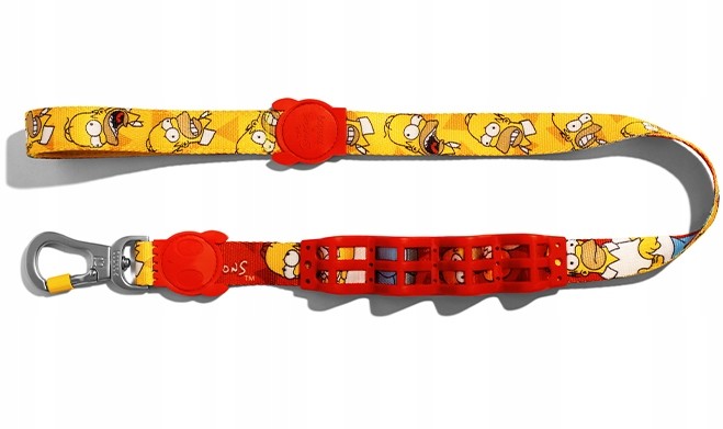 Haas F1 Team Zee Dog dla psa Homer Simpson Ruff L