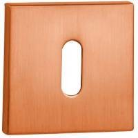 VDS Rozeta kwaratowa R67F miedź satyna klucz 49-0253