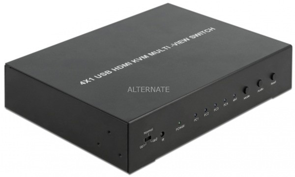 Delock 11488 przełącznik wideo HDMI, Przełącznik KVM