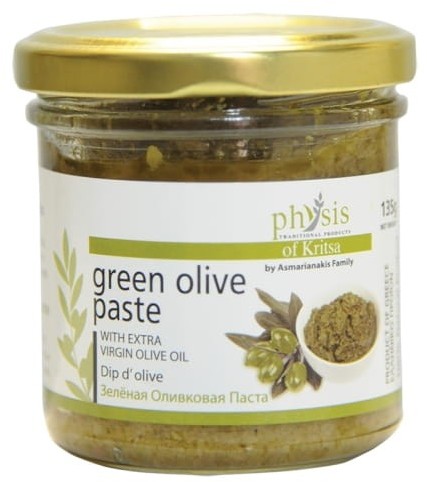 Physis Tapenada z Zielonych Oliwek 135g - Physis