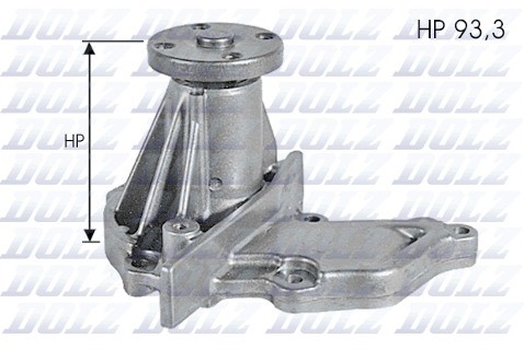 Dolz INDUSTRIAS Pompa wodna INDUSTRIAS F133