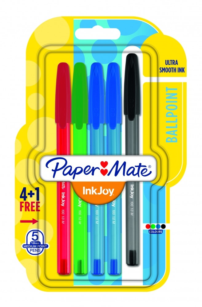 Paper-mate Długopis Paper Mate InkJoy opakowanie 5 sztuk 1956735 B/c