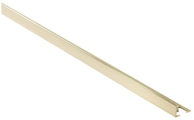 Cezar Profil wykończeniowy łączący Mosiądz 10 mm / 2.7 m Poler