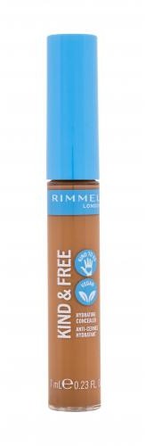 Rimmel London London Kind & Free Hydrating Concealer korektor 7 ml dla kobiet 050 Rich