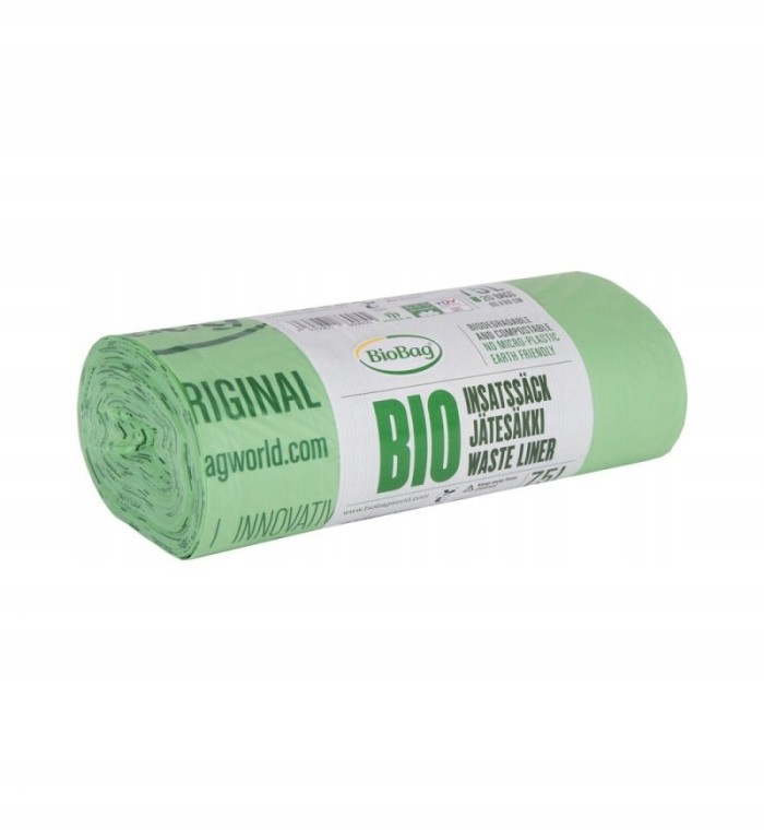 Worki na odpady organiczne 75l 20szt BioBag