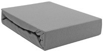Darymex Prześcieradło Jersey z gumką szare 220x200 dx-220-pjr-034