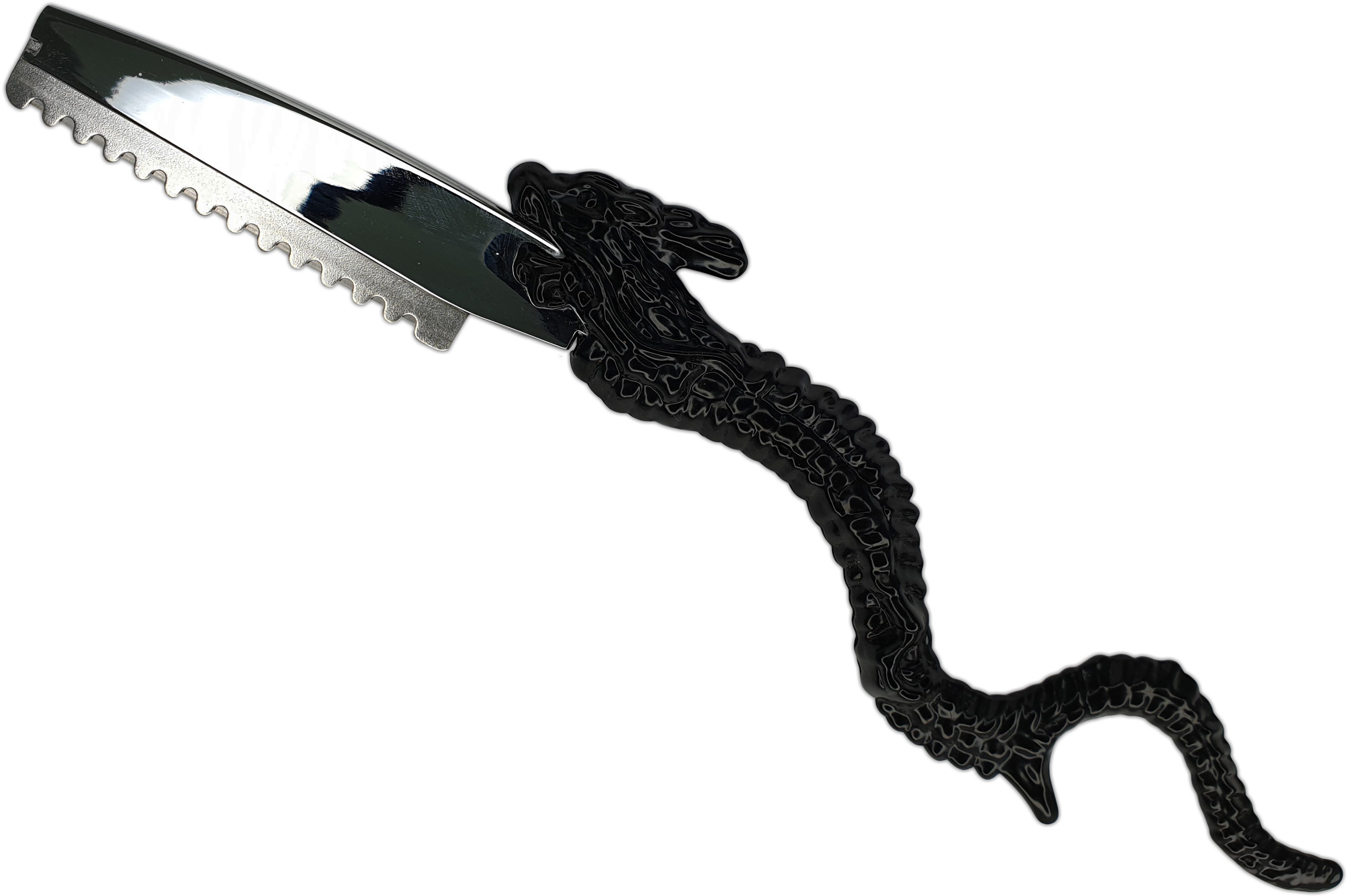 Gepard Profesjonalna Brzytwa Razor Barberski W Stylu Smoka Czarny I-84-BLACK