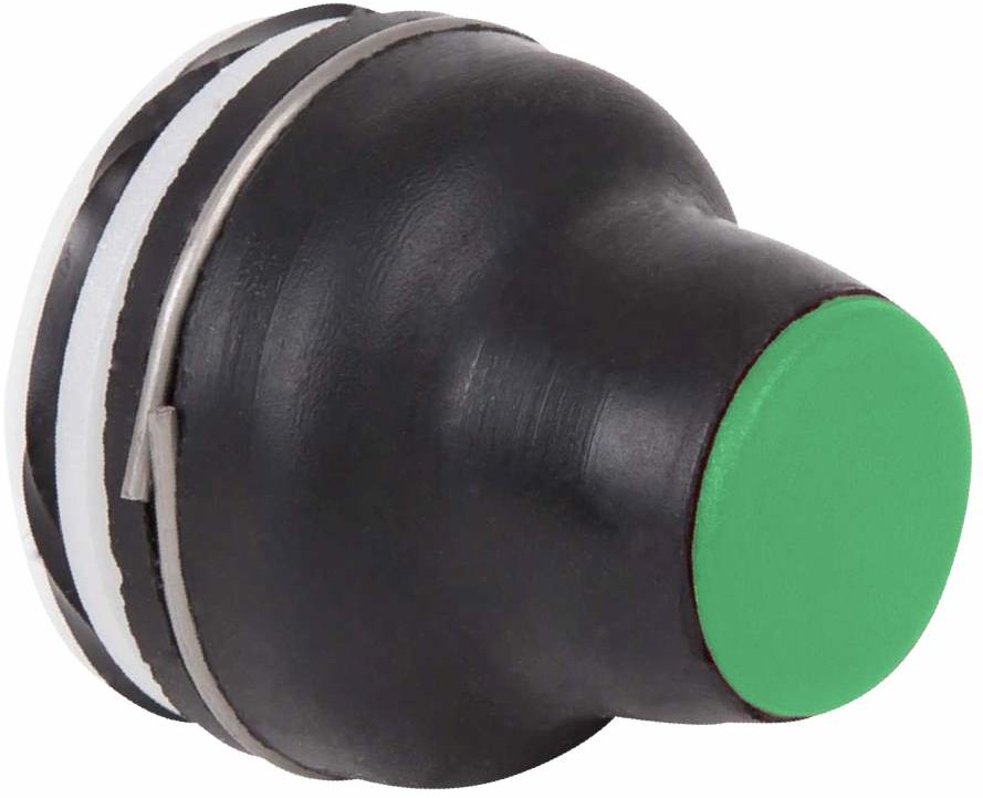 SCHNEIDER Przycisk-w-osłonie-do-kasety-sterującej-z-przesunięciem-roboczym-4mm-zielony XACB9113