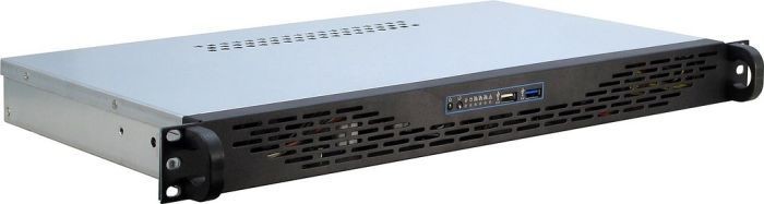Inter-Tech INTER-TECH IPC 1HU-K-125L 48,26cm 19inch 1HE IPC-Case eather 1x 8,9cm 3,5inch int or 2x 6,35cm 2,5inch int 1x USB 2.0 1x USB 3.0 88887085 88887085