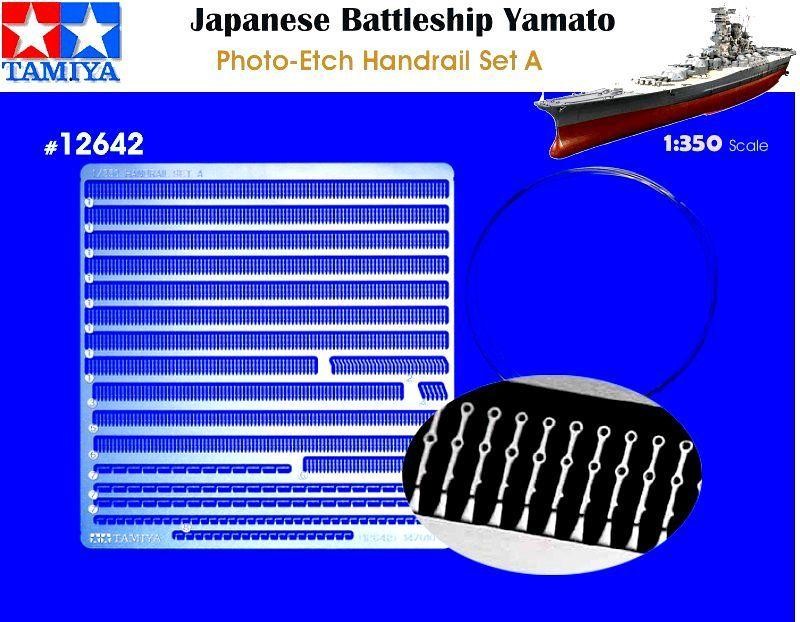 Tamiya El. fototrawione do Yamato 12642