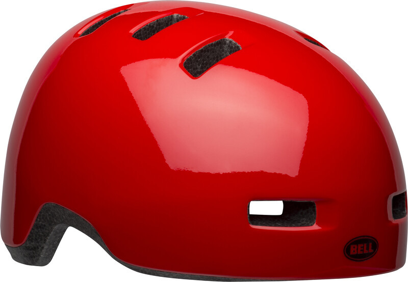 Фото - Шолом велосипедний Bell Kask dziecięcy  Lil Ripper gloss red 