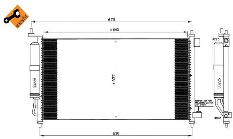 NRF Skraplacz, klimatyzacja 35583