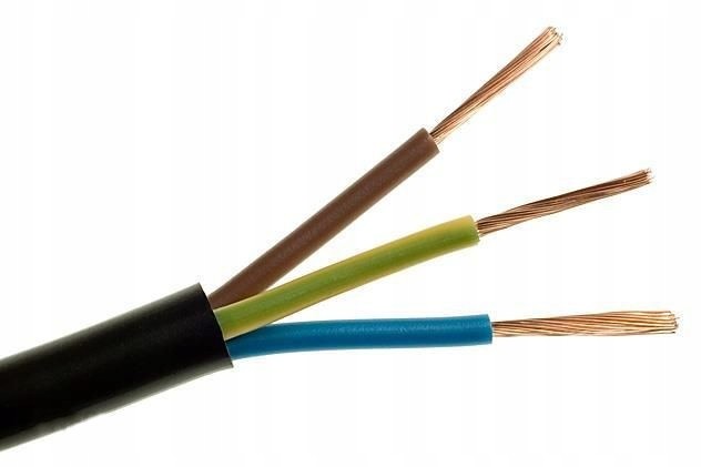 Conotech kabel Ow 3x2,5mm2 H05RR-F 1M gumowy guma