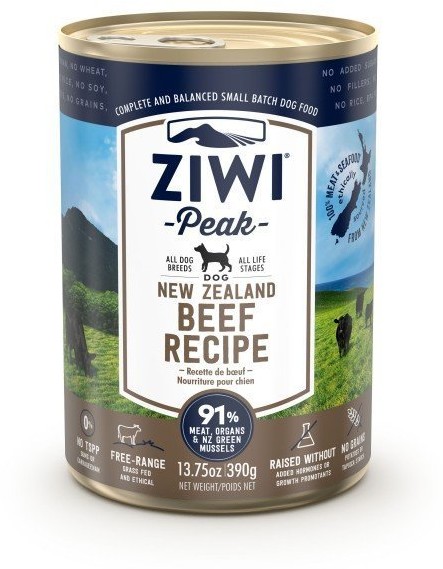 Ziwi Peak dla psów Ziwi Peak Beef Recipe 390g
