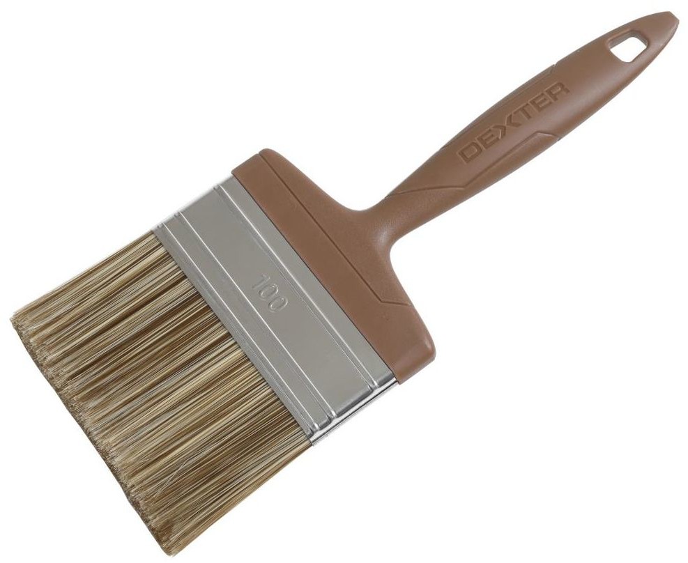 Dexter Pędzel płaski do drewna 100 mm