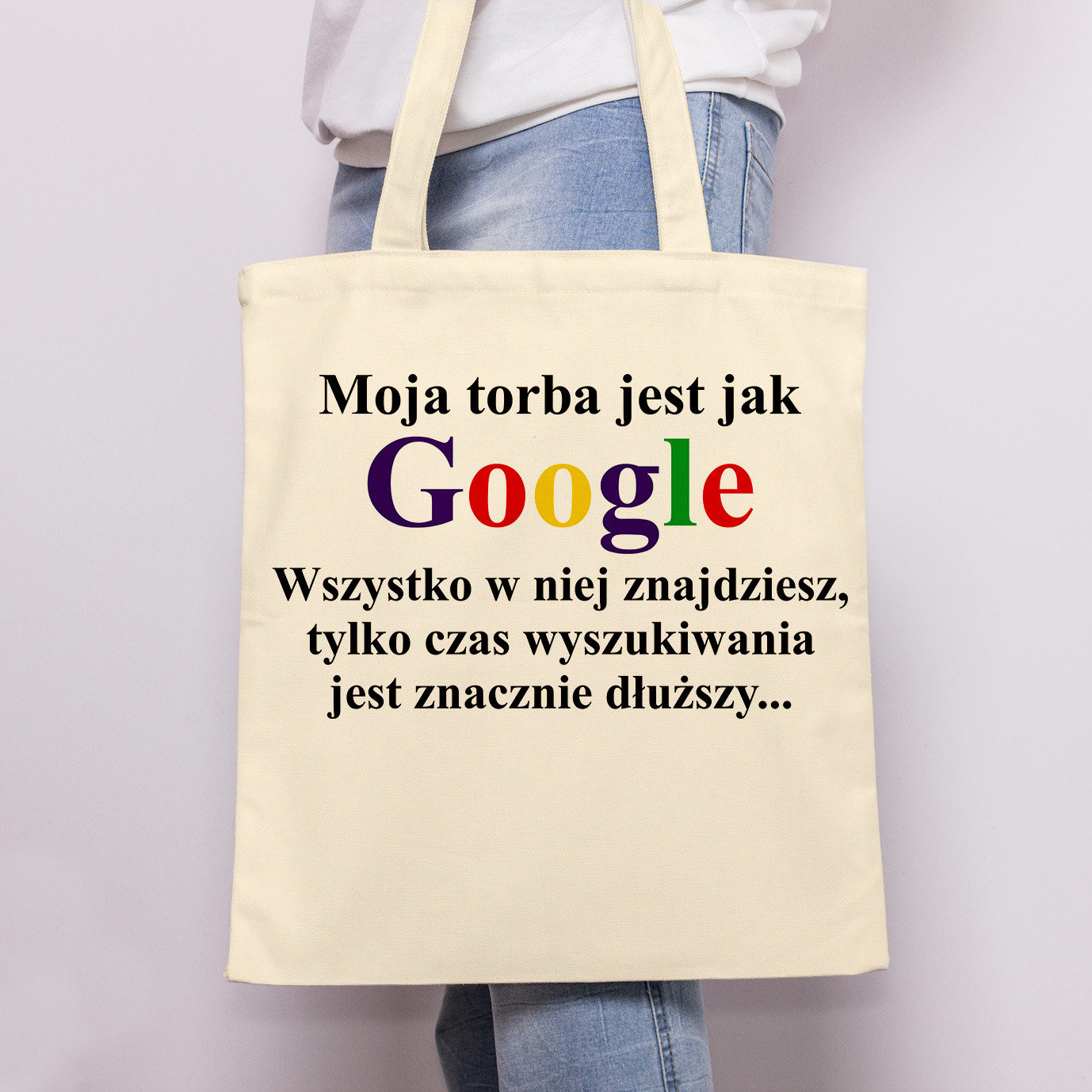Poczpol Moja torebka jest jak google - torba 42353-uniw