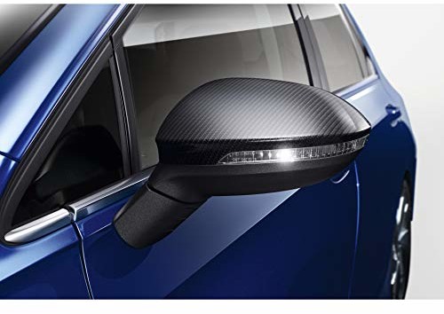 Volkswagen Volkswagen 5H0072530VT1 Carbon, zestaw zaślepek na lusterka samochodowe, tylko do pojazdów bez asystenta zmiany toru 5H0072530VT1