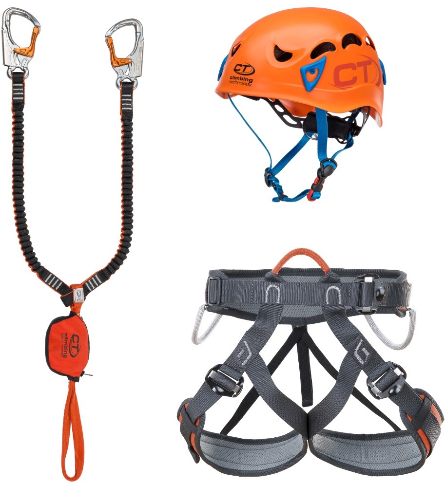 zestaw wspinaczkowy Kit Ferrata Plus Galaxy