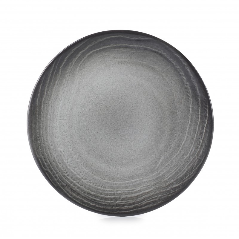 SWELL Talerz płaski 16 cm czarny piasek