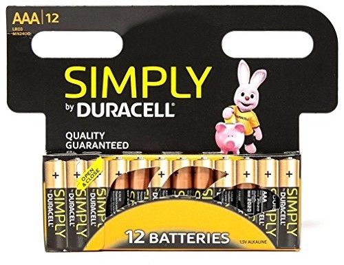 Duracell AAA 2400, einheitsgr rozmiar płótna MN2400B12SIMPLY