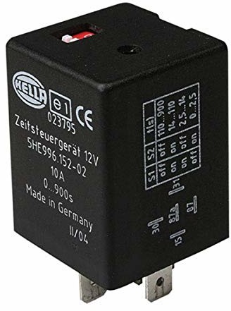 HELLA 5HE 996 152-141 przekaźnik czasowy - 24 V - liczba przyłącza: 5 - przełączniki 5HE 996 152-141