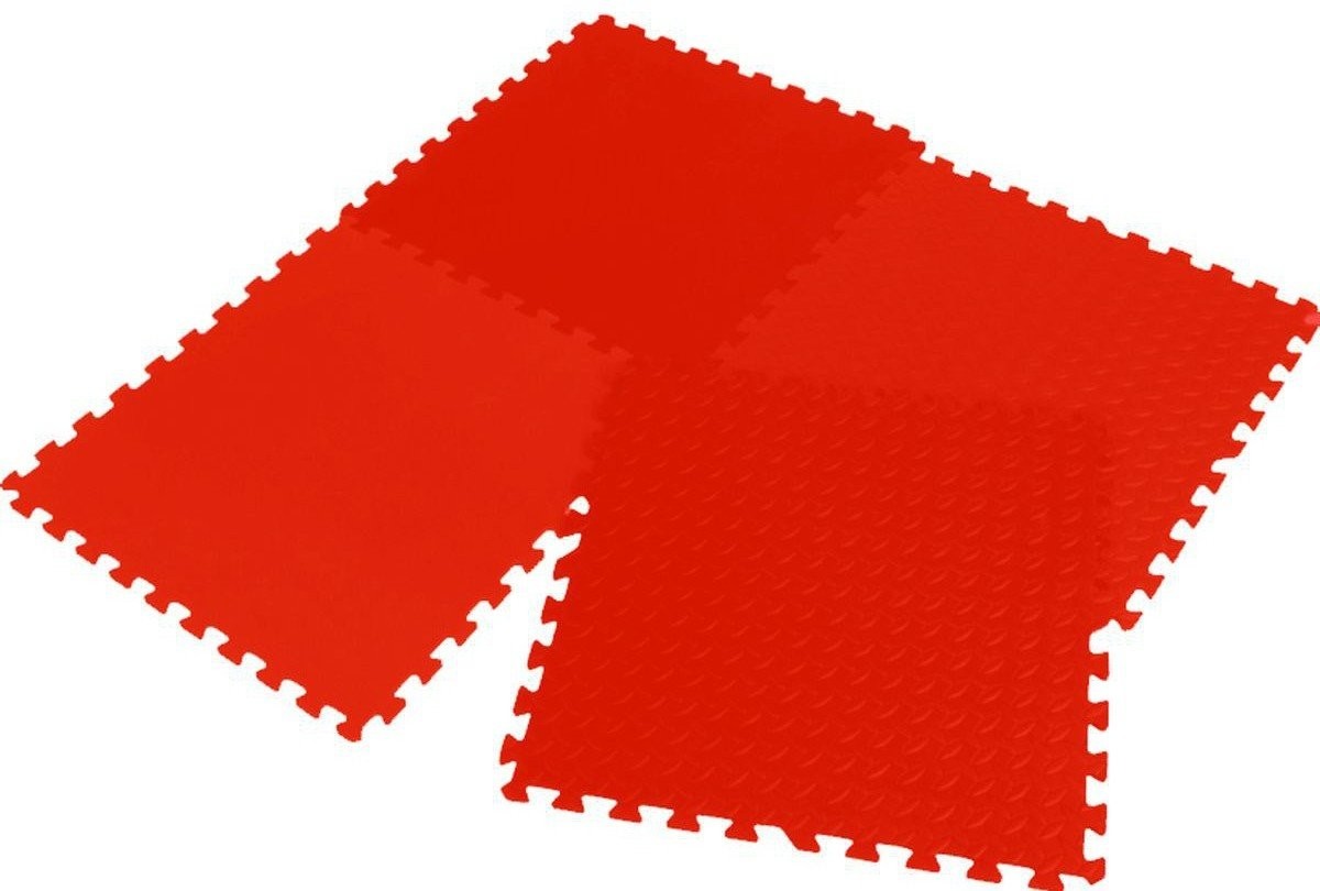 ENERO Mata ENERO Puzzle 60 x 60 cm 4 szt.) Czerwony