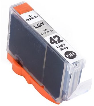 DrTusz Tusz Zamiennik CLI-42 LGY do Canon 6391B001) Jasny szary)|
