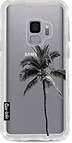 Samsung Casetastic Etui na telefon Galaxy S9, amortyzujące krawędzie chronią telefon przed wstrząsami. Odporne na zarysowania etui do Galaxy S9 - przezroczyste Palm Tree - Casettastic 81984