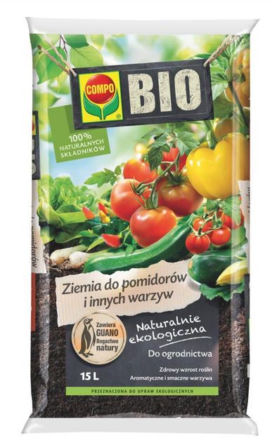 Compo BIO Podłoże do warzyw 15 l BIO