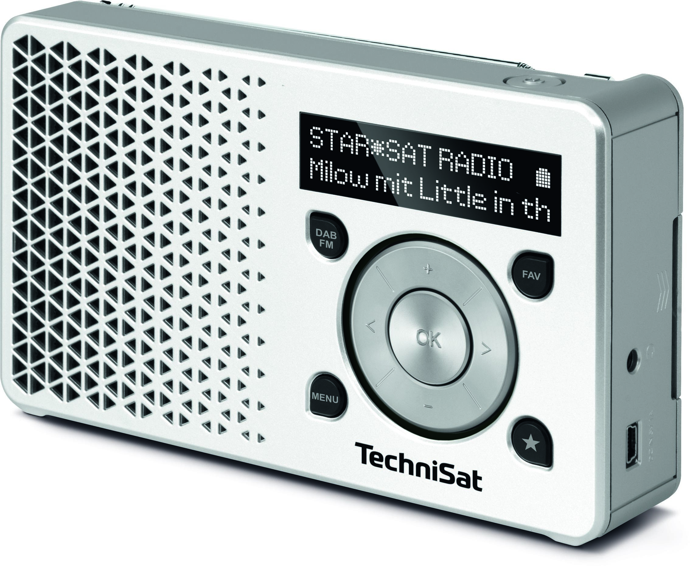 TechniSat Digitradio 1 srebrno-białe
