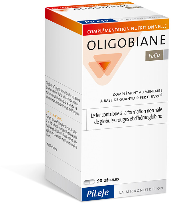 PiLeJe OLIGOBIANE FeCu (Żelazo i Miedź od 1-roku życia) 90 Kapsułek