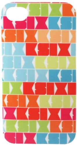 Ksix b0917ftp24 etui ochronne Mobile Tech do Apple iPhone 4 i iPhone 4s (łatwy dostęp, złącza i aparat), wielokolorowe B0917FTP24