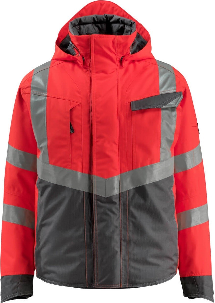 Mascot Kurtka zimowa Hastings - Kurtka zimowa Hastings czerwono-szara, rozmiar S 15535-231-22218-S