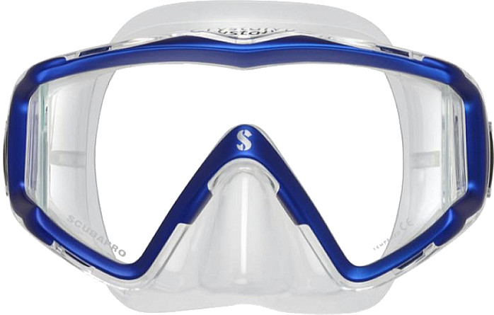 Scubapro Mask Crystal VU - Sil. Transp. - Blue