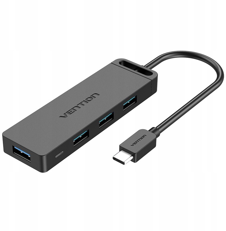 Vention Type-C Hub 4xUSB3.0 + MicroUSB Power 0,5m