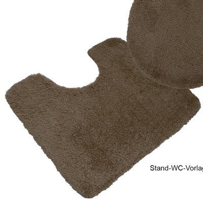 Opal opal 0900525269 dywanik łazienkowy, Stand-Dyckhoff dywanik do toalety 55 x 50 cm, 269, brązowy 0900525269