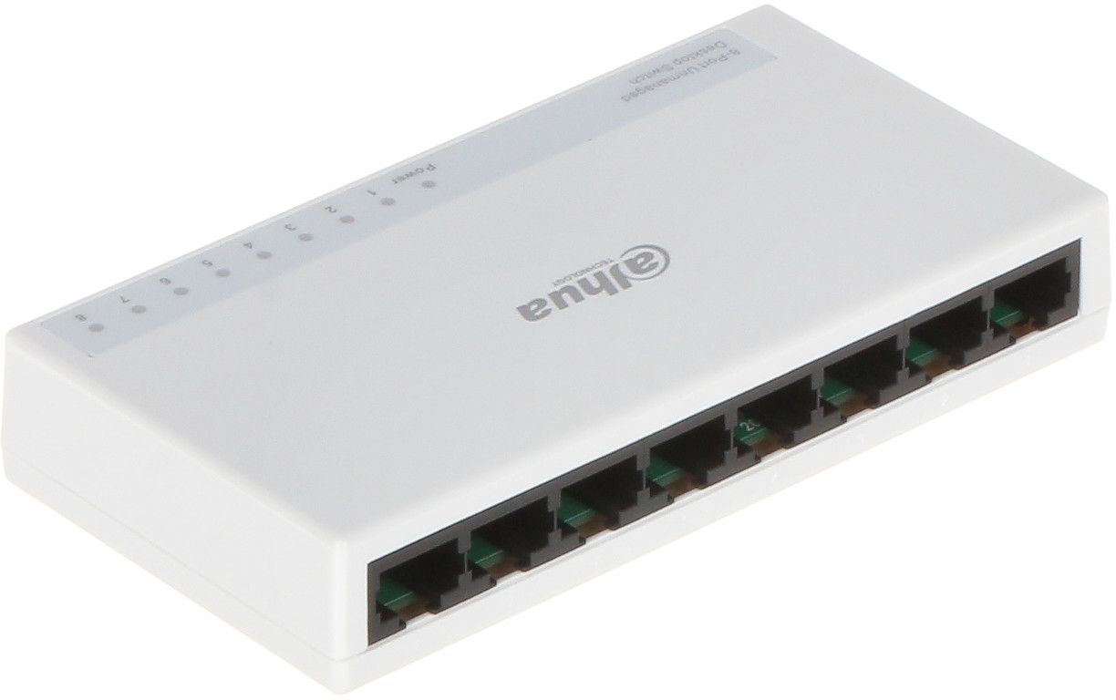 DAHUA Switch PFS3008-8ET-L 8-portowy PFS3008-8ET-L