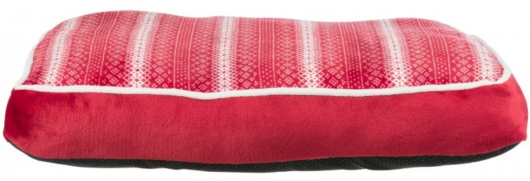 Trixie Lumi, poduszka, dla psa/kota, czewono-biała, prostokątna, 70x50cm