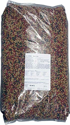 AquaForte Wyściółka bazie  ryby, 15 kg Small pellet, 3 MM