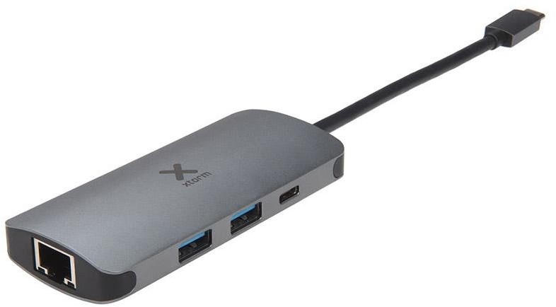 XTORM Adapter USB-C - Ethernet/USB-C/2 x USB 3.0 XTORM XC004