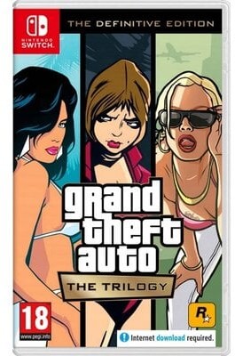 Grand Theft Auto The Trilogy The Definitive Edition GRA NINTENDO SWITCH