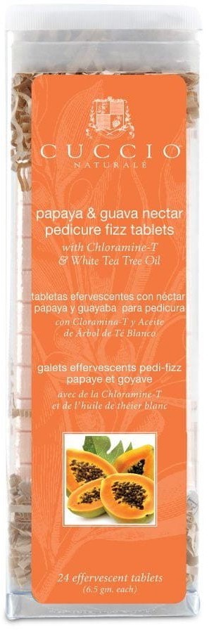 Cuccio Naturale Tabletki do pedicure Papaya 24 szt U3157