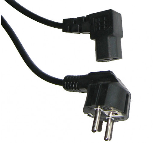 LP KPO2772B-3 Kabel zasilający sieciowy do komputera kątowy 3m LEC-KPO2772B-3