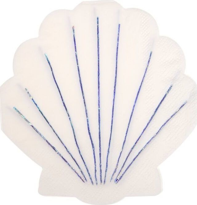 Meri Meri Meri Meri Meri Meri Small Shell Napkin 636997228310