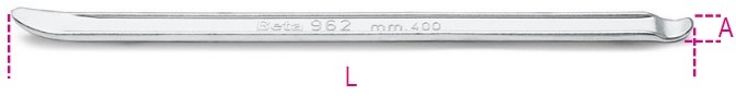 Beta Tools Łyżka do opon 600mm 009620006 962/600