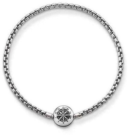 THOMAS SABO Thomas Sabo Karma Beads, srebro, czarny KA0002-001-12-L19