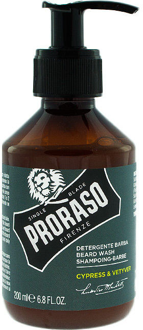 Proraso Cypress & Vetyver szampon do pielęgnacji brody 200ml 14389