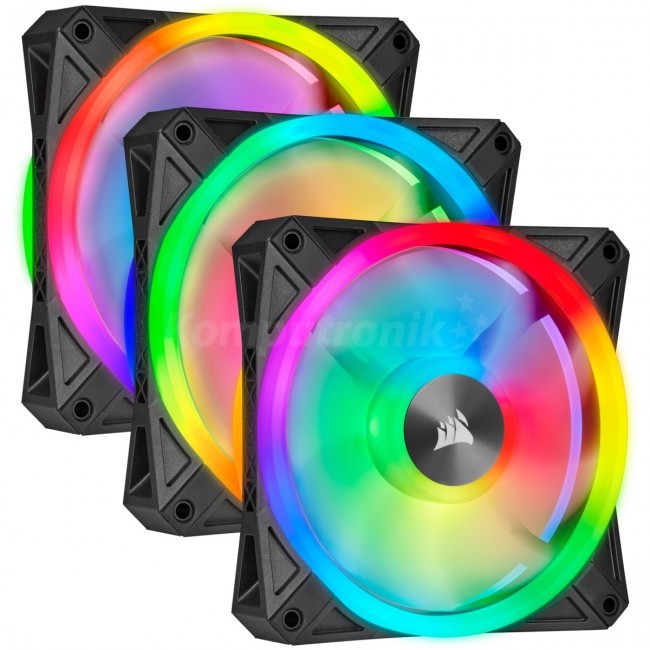 Corsair Corsair QL120 RGB 120mm Triple Fan Kit RGB CO-9050098-WW CO-9050098-WW